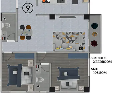 one bedroom