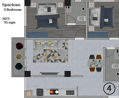 one bedroom